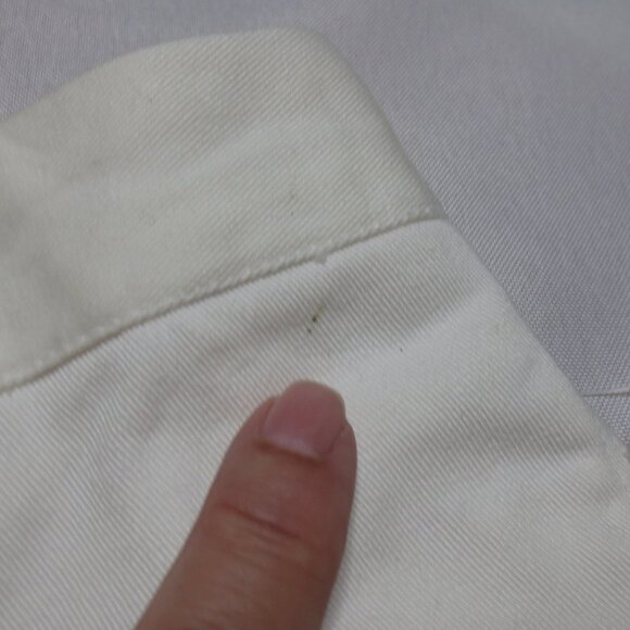 NWT GAP womens SHORTS white BUTTON-FLY relaxed fit HIGH WAIST denim SIZE 6 - Picture 2 of 10